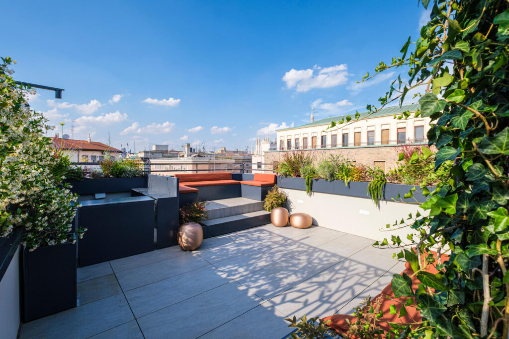 Terrazza in affitto a Milano centro per eventi aziendali e aperitivi