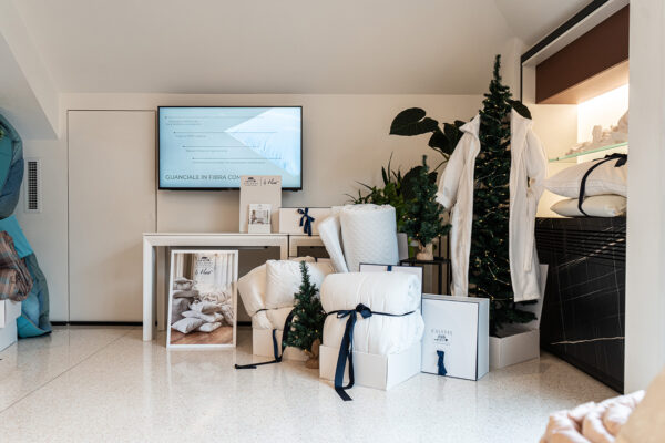 Caleffi collezione invernale 2025 Spazio Illumi location centro Milano